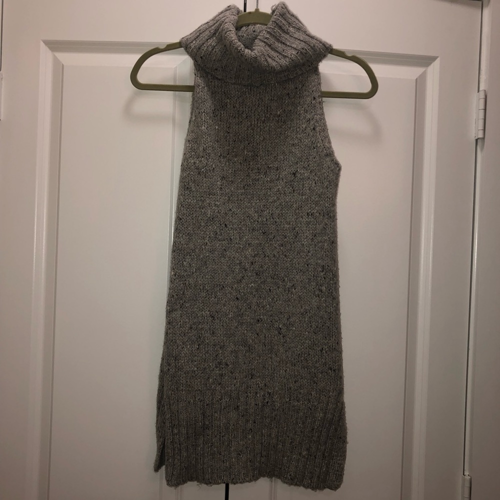 Cynthia Rowley turtleneck sleeveless sweater